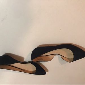 Nine West Shoes - Navy Blue Suede Nine West Flats sz 5 Nine West Shoes - Navy Blue Suede Nine West Flats sz 5